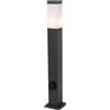 Qazqa malios - Lampada da esterno con spina Moderno - 1 luce - L 12.8 cm - Nero - Design - Illuminazione esterna