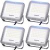 Aigostar Faretto LED Esterno: Proiettore da esterno 30W 6500K- Proiettore da Esterno 2700LM Impermeabile IP65 per Cortile, Giardino, Garage, 4 Pacchi