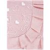 SaRani Tovaglia Tavola Copritavola Plastificata Cerata Loneta Antimacchia Cucina Sala Fantasia Cuore Balza 6 posti e 12 posti (12 posti, Rosa)