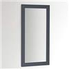 ARHome Specchiera Parete Modern, 120 x 60, Blu Notte, Specchio Parete Muro, Made in Italy