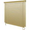 OR TENDE - Tenda Veneziana da 50 mm 260x100 cm in Alluminio Su Misura per Esterno Personalizzata con Nastro in Corda per esterno Made in Italy