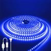 HEGEHE Striscia LED 220V [0.5M, Blu], con impostazione ON/OFF, 120LEDs/m Striscia LED impermeabile IP65 flessibile e tagliabile CRI90+, illuminazione decorativa per casa e negozi
