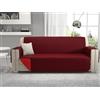 Passione per le tele Copridivano reversibile in microfibra antimacchia e antipelo. Salvadivano Bicolor disponibile in 6 varianti made in Italy (rosso/bordeaux, 4 posti)