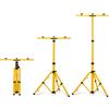 ACXIN Treppiede telescopico per faretto a LED, alogeno, giallo, 50-150 cm