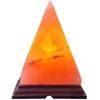 Saltbay Lampada di sale dell'Himalaya Piramide Taglia L con variatore di luce, luce ambientale rilassante, purificatore dell'aria, riduce le allergie e l'insonnia, per la meditazione e il benessere