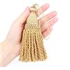 Fenghuangwu 4 nappe grandi da 15,2 cm con anello da 10,9 cm, eleganti nappe realizzate a mano (oro misto)
