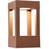 Faro Barcelona 70756 - AGRA 200 Lampada paletti marrone ossido