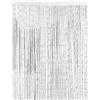 LXHZSY Tenda Antimosche Per Porta Esterna Tenda for porta con corde, nappa semplice, pannello for finestre, divisorio for porta, schermo a corde, 100 x 200 cm (Color : WHITE, Size : 100X200cm)