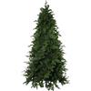 Moranduzzo - Albero di Natale Abete Artificiale Luxury "Cristallo" - 150 cm Ø 116 cm, 659 Rami Folti e Densi, Real Touch PE/PVC, Apertura ad Ombrello, Aspetto Realistico Naturale
