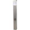 Lindby lampada da esterni (Moderno) colore Grigio, in Acciaio Inox lampadina inclusa Lampioncino paletto luminoso viale lampioncino
