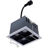 B·LED BARCELONA LED Quadrato da incasso 8W - 4 faretti - UGR18 - CRI90 LED Barcelona