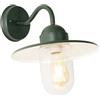 Qazqa kansas - Appliques Moderno - 1 luce - L 29.4 cm - Verde - Moderno - Illuminazione esterna