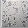 XUEDNGM Pellicola per Vetri Finestre 40 x 220 cm Statica e Senza Colla, Anti-Uv, Protezione Privacy Pellicola Adesiva per Vetri Adesiva, per Ufficio e Casa, Ibisco