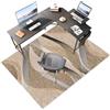Laegnfho Tappeto Salvapavimento Tappeto Sedia Ufficio Antiscivolo 100 x 140 cm Ufficio Protettore del Pavimento Tappeto per Sedia con Ruote Tappeto Sedia Gaming Pavimenti per Parquet e Pavimenti Duri