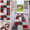 YosetomhLvey Tappeto Runner per Corridoio Tappeto Cucina Passatoia Antiscivolo Lavabile Tappeto Corridoio Tappeti Runner Passatoia Tappetino per Soggiorno Corridoio Entrata Tappeto Ingresso Interno 40 x 300 cm