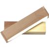 Hertl Lampada da parete ultrasottile in legno, applique da comodino, lampade da parete moderne a LED, applique da parete a striscia lunga con funzione regolabile a 270°, applique semplici nordiche for