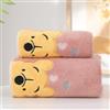 Wanym Set Asciugamani Bagno Viso e Bidet per Bambini, Asciugamano Per Bambini, Asciugamani Spugna Asciugatura Rapida Morbidi, Soffici e Altamente Assorbenti Per Spiaggia Nuoto Doccia,Flesh pink,Bath Towel