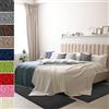 Floordirekt Dynasty - Set di 3 passatoie in Velluto per Letto Singolo, 67 cm, L: 1 x 250 cm + 2 x 140 cm, Antracite