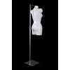 The Shopfitting Shop Colore Bianco Donna Lingerie Swimwear Fashion Manichino Busto completo con piattaforma di in metallolo