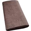 CDV Casa di Venere CDV Telo Arredo Copridivano Multiuso Copritutto Copriletto in Misto Cotone - Arredatutto 100% Made In Italy (Marrone, 280 x 240 cm)