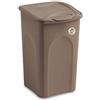 Stefanplast PORTABIANCHERIA 37X37 H56 MODELLO PRIMIMAVERA CHIU 50 TORTORA