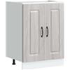 vidaXL Mobile Base lavello Kalmar Grigio Sonoma 60x46x81,5 cm, Mobile Base Cucina, lavello Cucina Mobile Base, lavello Base