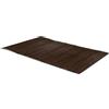 Comart - Tappeto Cucina Bamboo - 50x230 cm - Fondo Antiscivolo - Lavabile - Bambù Naturale Trattato - Resistente agli Schizzi - Passatoia Multiuso - Effetto Legno Opaco - Bambu Colorato - Choco