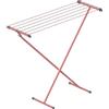 Rörets Stendibiancheria Compact Rosé - Modello da Balcone Allungabile e Pieghevole in Acciaio Inossidabile, con Piedini Antiscivolo e 5,5 m di Filo - 90 x 32 x 83 cm