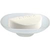 Generico Piattino Ricambio Porta Sapone Ovale In Vetro Satinato 13cm Bagno Accessori