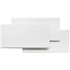 Generic UNIVERSO APPLIQUE LED RETTANGOLARE 12W 650 LUMEN DA INTERNO MONTAGGIO A PARETE 3 TEMPERATURE DI LUCE SELEZIONABILI CCT 3000K 4000K 6500K