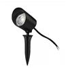 Damastoreitalia Faretto a le da esterno per giardino orientabile 7w 620 lumen luce con picchetto lampada proiettore spot (7W luce calda)