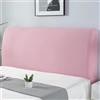 ZCXRYFL Copertura per Testiera per Letto Matrimoniale Singolo, Elastica Universale Copri Testata Letto EcoPelle/Imbottita/Legno/Tessuto Testiera Fodera Protezione Decorazione Antipolvere(110-135cm,Pink)