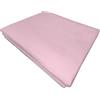 PENSIERI DELICATI Lenzuolo Singolo 160x300 cm, Lenzuolo Sopra 1 Piazza in Tinta Unita Realizzato 100% in Cotone, Made in Italy, Colore Rosa