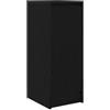 vidaXL Credenza Rovere Nero 29,5x34x76 cm in Legno Multistrato, armadietto, credenza, Armadio da corridoio, Buffet, Armadio da Cucina