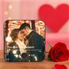 Wanapix | Calamita musicale personalizzata | Magnete da Frigorifero con Foto | Regalo Canzoni/Lettore Musicale | Personazzabile per Lei | 100% Personalizzato