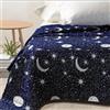 GC ARREDOCASA Copriletto Trapuntino Matrimoniale Primaverile Estivo Made in Italy, Trapunta Leggera 2 Piazze Primavera Estate 250x250 cm Fantasia Moon Luna