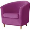 moismk Velluto Copripoltrona Chesterfield 1/2 Pezzi,1 Posto Elasticizzato Fodere Copripoltrona, Fodera Poltrona Club Tullsta per Bar Soggiorno Camera da Letto Reception ( Color : #17 , Size : 2-piece set )