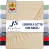 Jenny Sesal Lenzuolo con Angoli Singolo Cotone Panna | Durevole