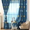 GYROHOME Tende trasparenti per bambini con stampa pianeta, con occhielli e filtro della luce, lavabili per bambini e adolescenti, 2 pannelli, 132 x 213 cm