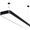 RSREYF Lampade a sospensione Lampadario Moderno Rettangolare LED Lampadario Nordico Minimalista Tavolo da Biliardo Lampada a Sospensione Regolabile in Altezza Lampada per Sala da Biliardo Sala da P