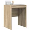 vidaXL Scrivania Rovere Sonoma 60 x 50 x 76 cm, Scrivania compatta, Stile Moderno, Spazio ergonomico, Tavolo per Scrivere, Mobile Resistente per stanze Piccole
