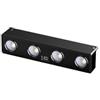Gvvsjgdbis Luce Solare Esterna per Patio Luce Pilastro Esterna LED Luce Esterna Insegna 4 Luci