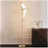 PEYNIR piantana Lampada da Terra Moderna e Creativa a LED con Lampada da Terra a Forma di Uccello Origami per Divano Camera da Letto Lampada da Terra Decorativa nordica Luce da Pavimento