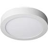 Vetrine in rete Vetrineinrete® Plafoniera tonda a led montaggio esterno 6 12 18 24 watt luce naturale 4000k driver incluso forma circolare in alluminio da soffitto (24) M6