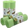 VIRSUS 100 Sacchi Raccolta Umido e Organico misura cm 70x110 (110 Litri) sacchetti spazzatura biodegradabili e compostabili