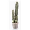 artplants.de Cactus Finto San Pedro DACON in Vaso Decorativo, Verde, 55cm - Cactus Artificiale - Pianta succulenta