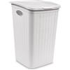 Stefanplast Elegance Porta Biancheria, Bianco, 28.5 x 39 x 54 cm