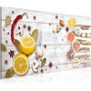 Runa Art Quadri Moderni Spezie Cucina Tela Non Tessuta Soggiorno Corridoio Cibo Bianca 019612c