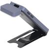 AUNMAS Lampada Lettura Portatile con Clip per Luce Lettura a LED Ricaricabile per Bambini Amanti dei Libri, Regolazione Continua a 3 Colori per Viaggi, Design Compatto Formato Palmo