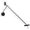 LEDS·C4 Grok Invisible - Lampada da lettura a parete a LED Nero opaco Dimmer tattile 765lm 3000K